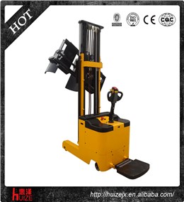 夾紙車-電動(dòng)夾紙車客戶現(xiàn)場(chǎng)測(cè)試-全電動(dòng)夾紙車廠家惠澤機(jī)械