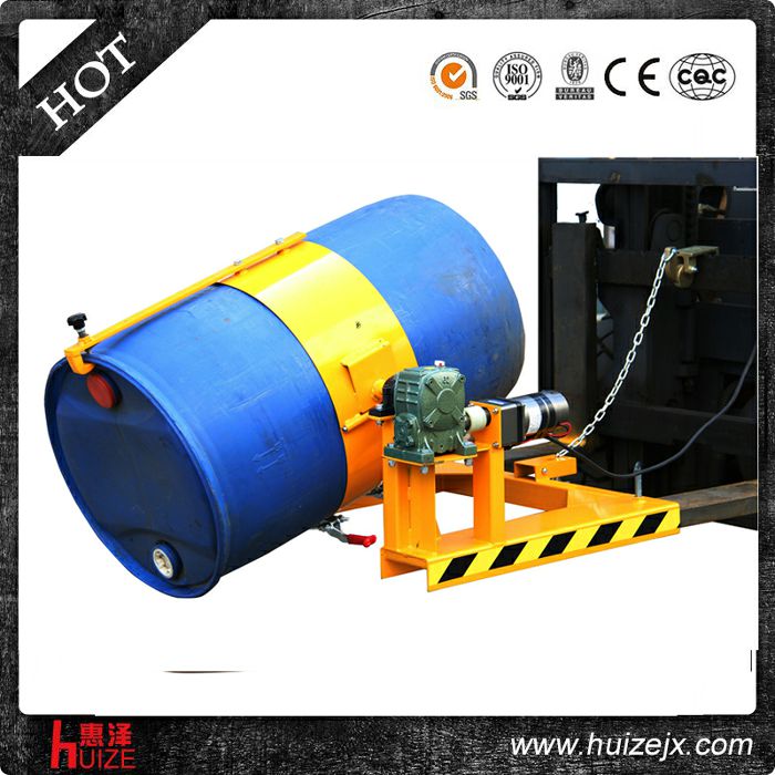 叉車(chē)專(zhuān)用倒桶機(jī)具（塑鐵桶，電翻轉(zhuǎn)）