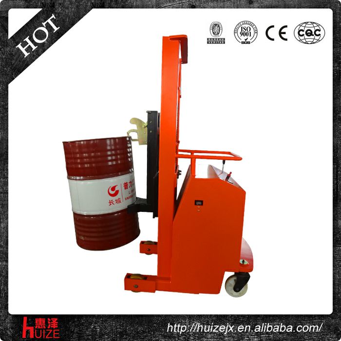 半電動(dòng)配重油桶車（無底腿，只堆垛，不翻轉(zhuǎn)）